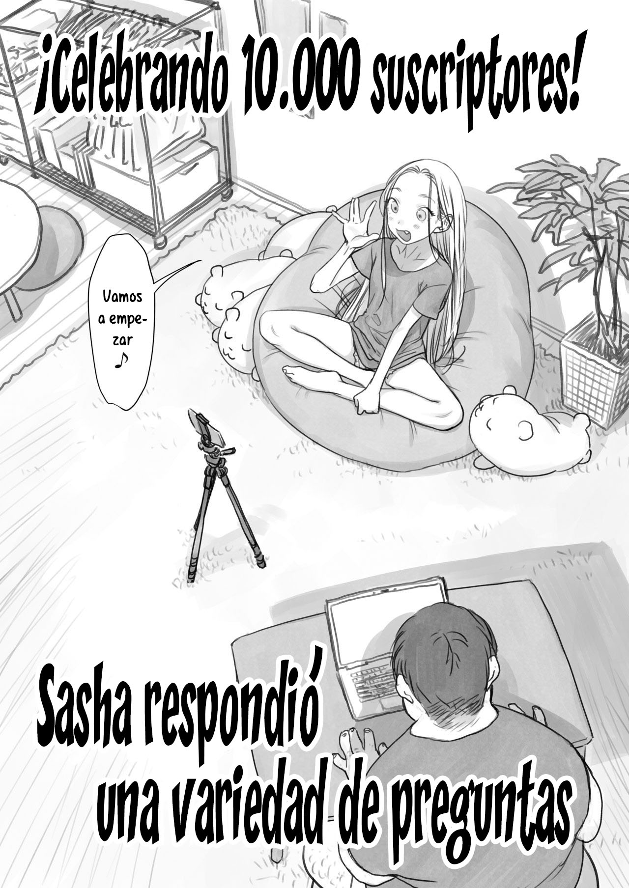Sasha-chan YooTube Channel Tourokushasuu 10000-nin Toppa Kinen Live Haishin. | Transmisión en Vivo Conmemorativa por Superar los 10,000 Suscriptores en el Canal de YooTube de Sasha-chan. page 4 full