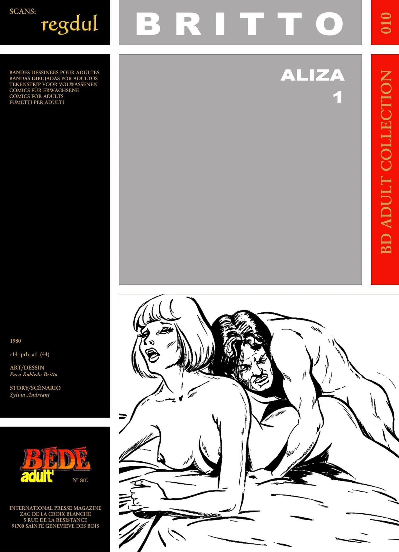 Paco Robledo Britto &amp; Sylvia Andréani - Aliza #1 page 1 full