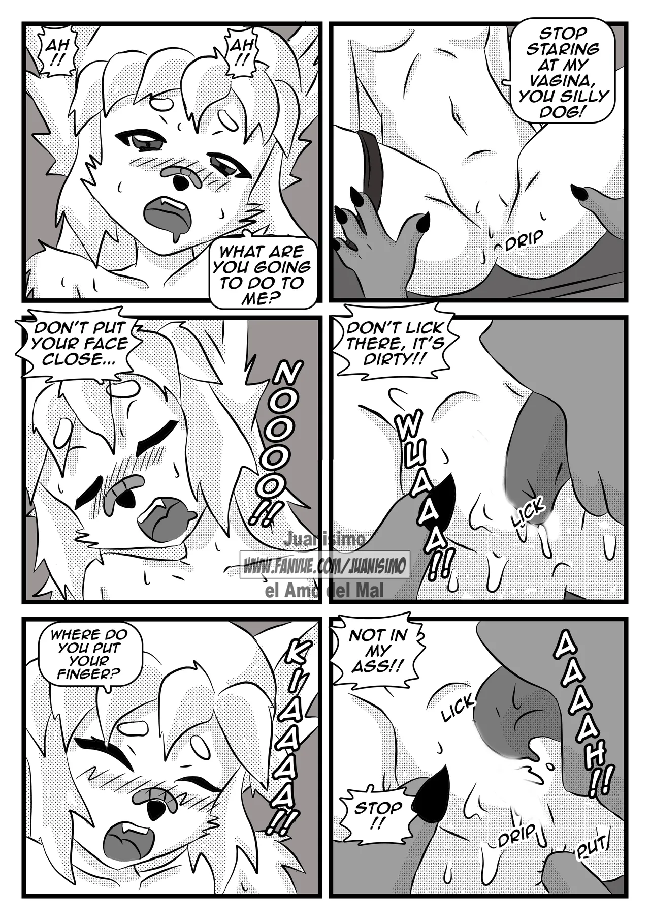 CUTE FOX GIRL'S ANTICS page 10 full