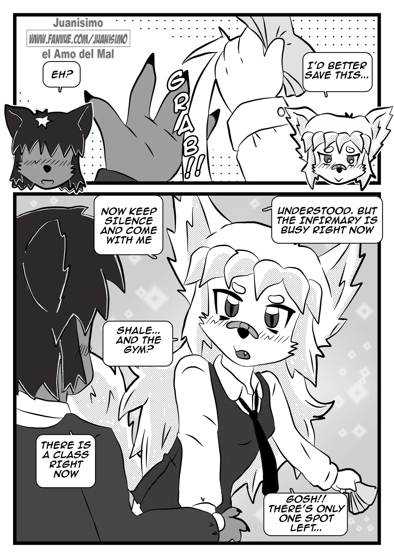 CUTE FOX GIRL'S ANTICS page 4 full