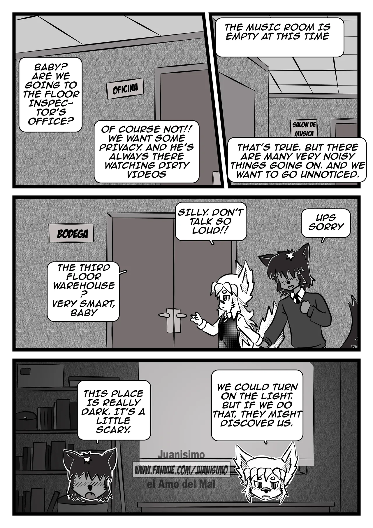 CUTE FOX GIRL'S ANTICS page 5 full