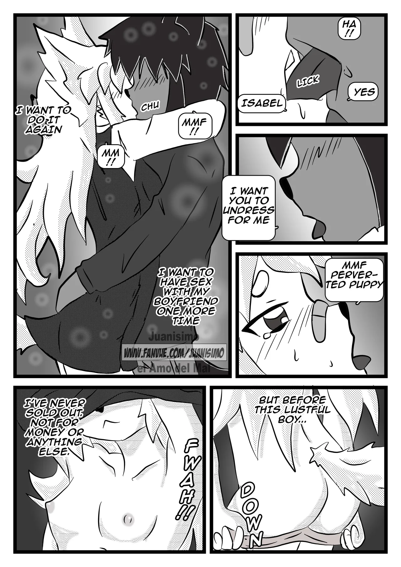 CUTE FOX GIRL'S ANTICS page 7 full