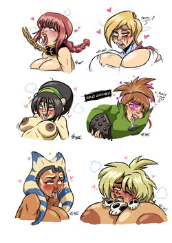 [Agito] Ahegao Faces Série (Various)