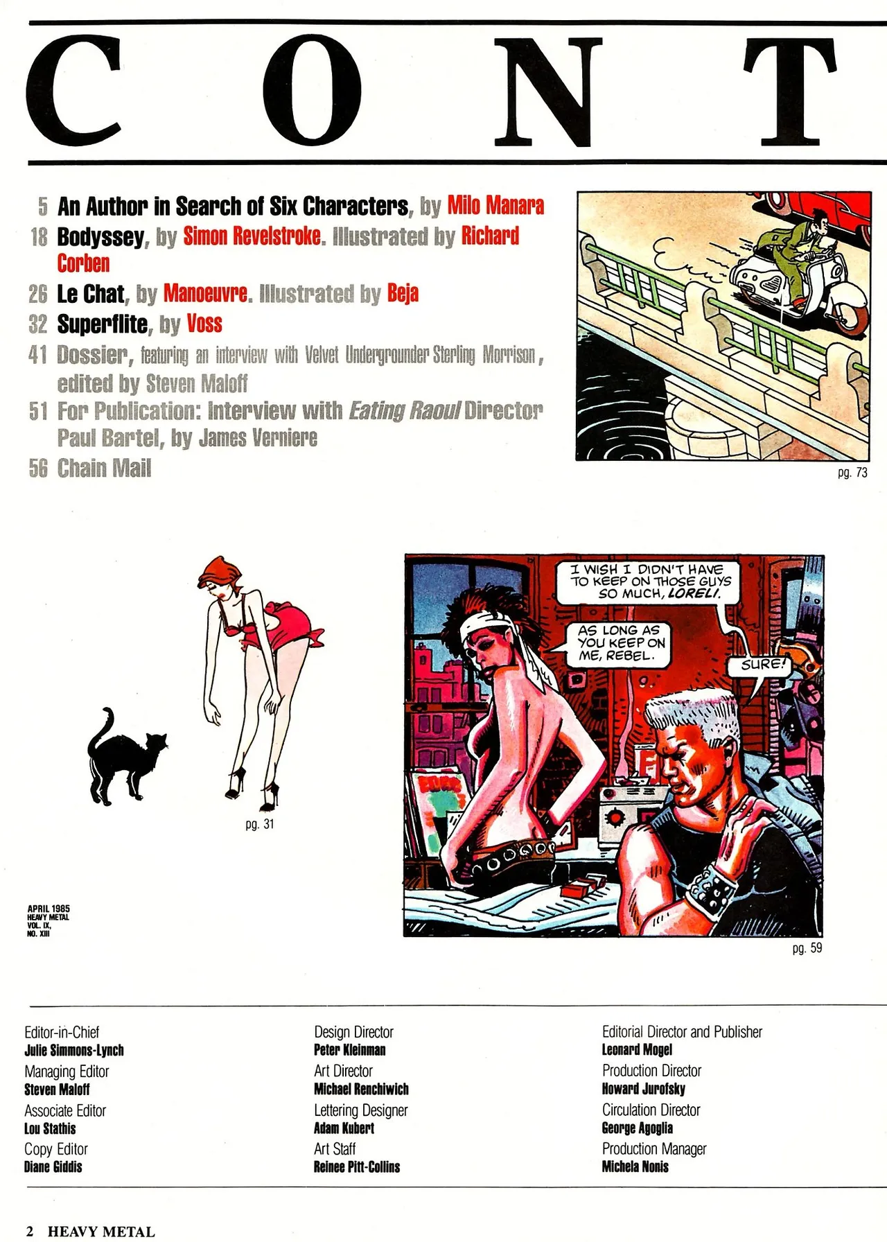 Heavy Metal vol.09 page 4 full