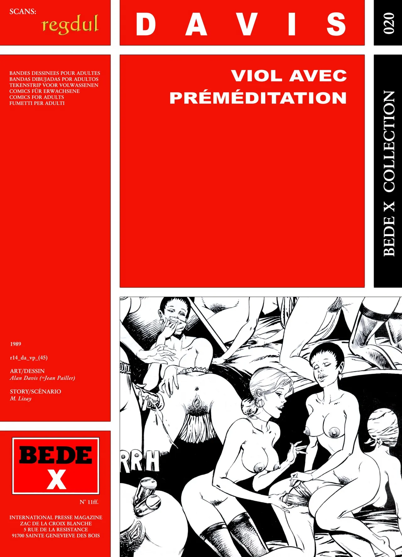 Alan Davis  &amp; Manuel Lizay  - Viol avec préméditation page 1 full