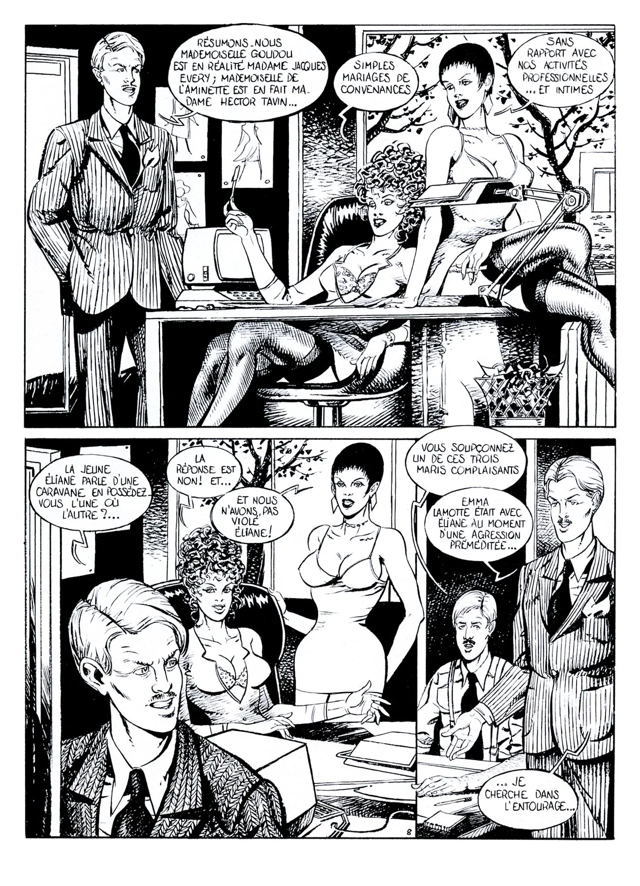 Alan Davis  &amp; Manuel Lizay  - Viol avec préméditation page 9 full