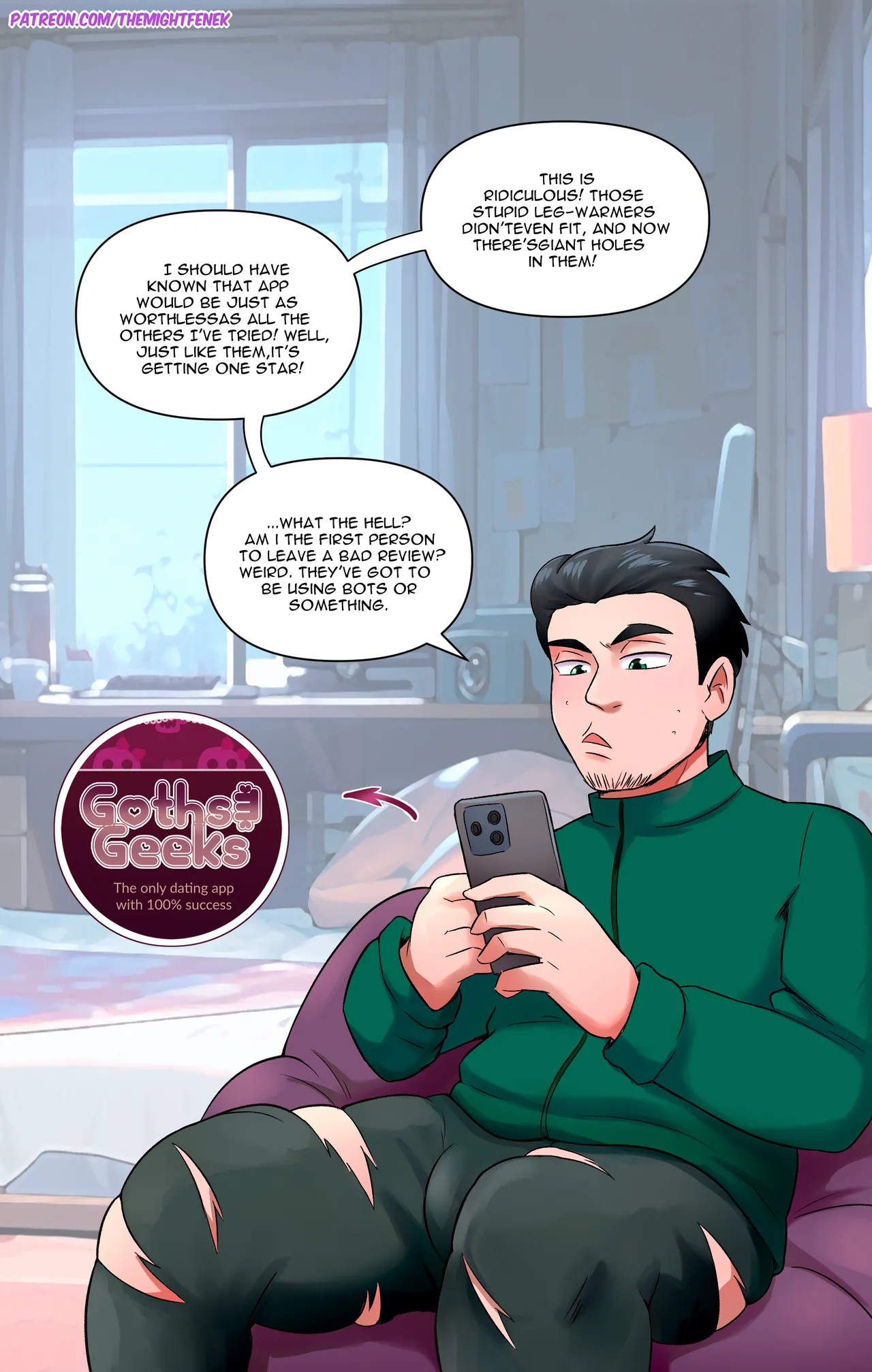 Goths &amp; Geeks Alternate Universe page 2 full