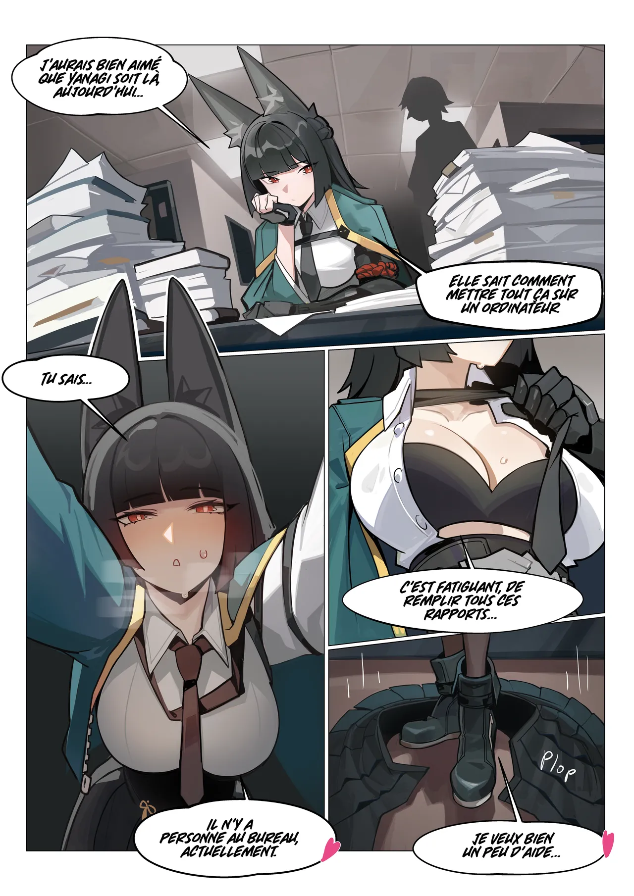 Miyabi Comic page 1 full