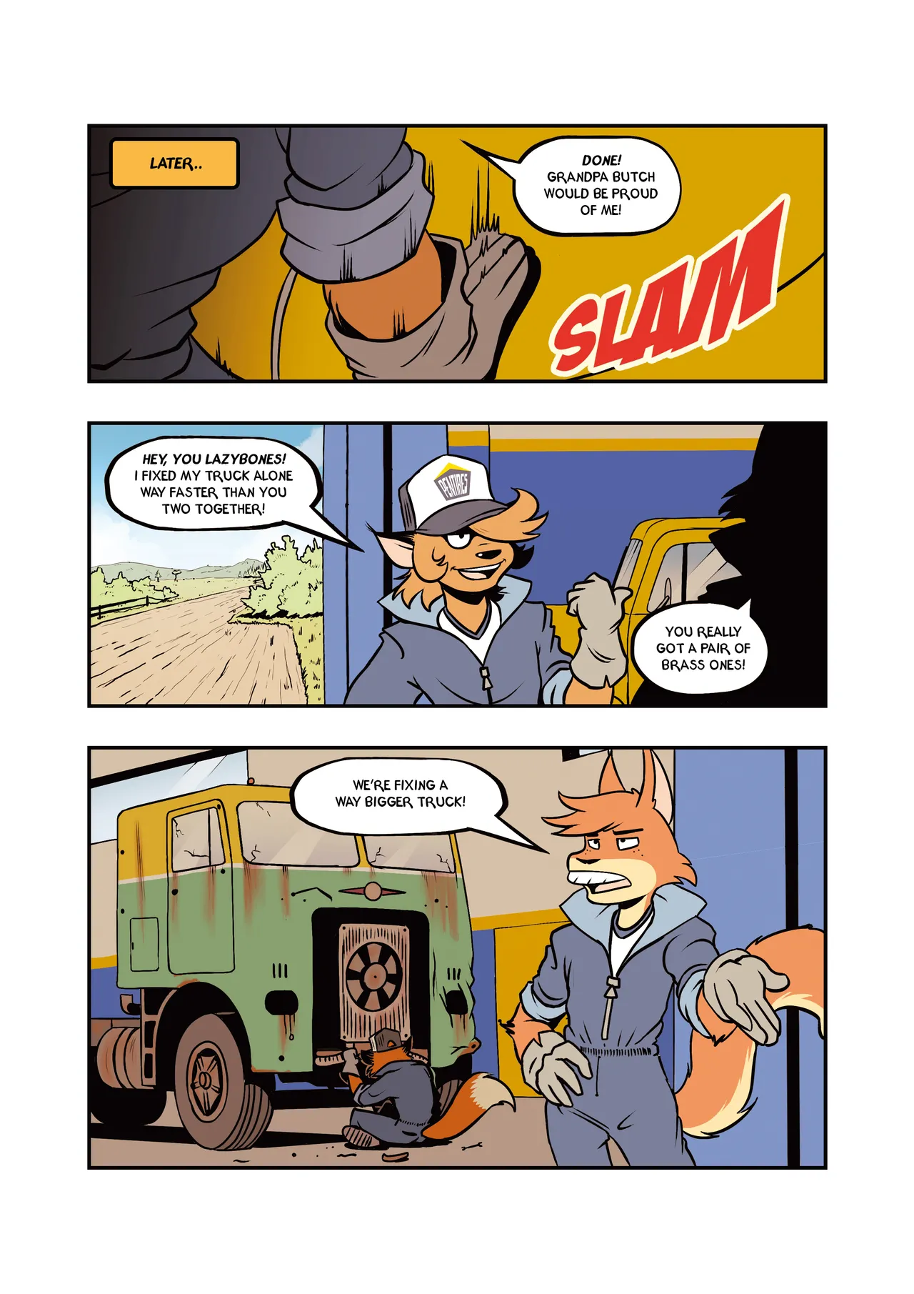Truck Off: The Treasure of the Horde page 8 full