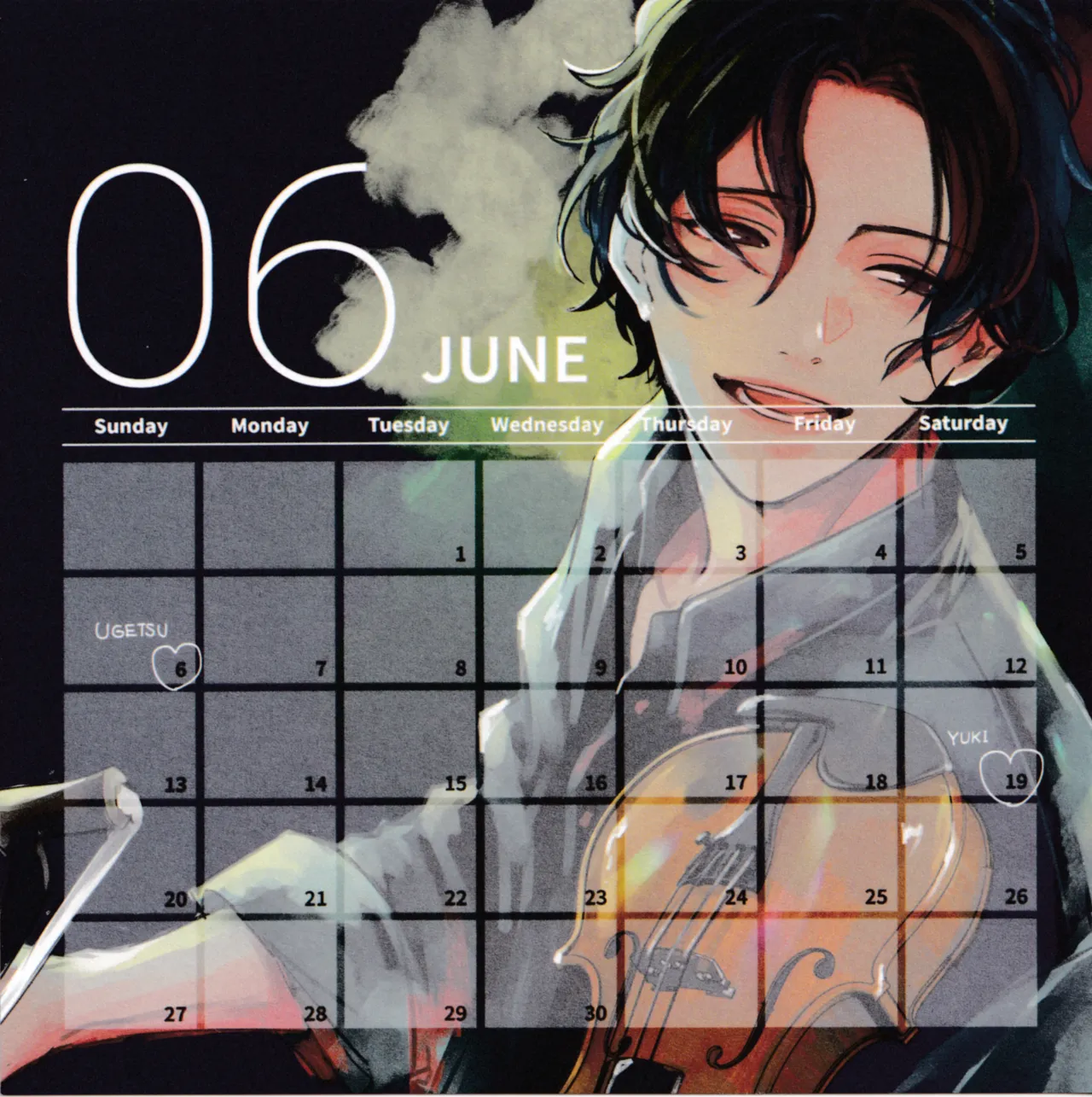 Given Calendar 2021 page 6 full