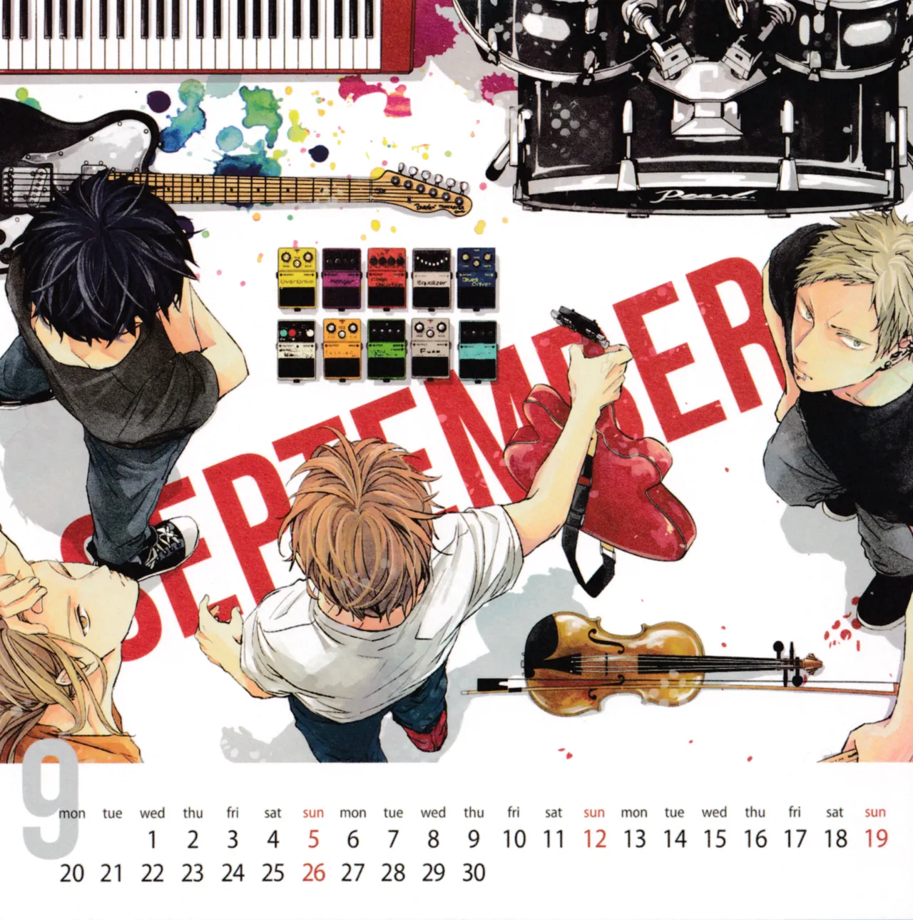 Given Calendar 2021 page 9 full