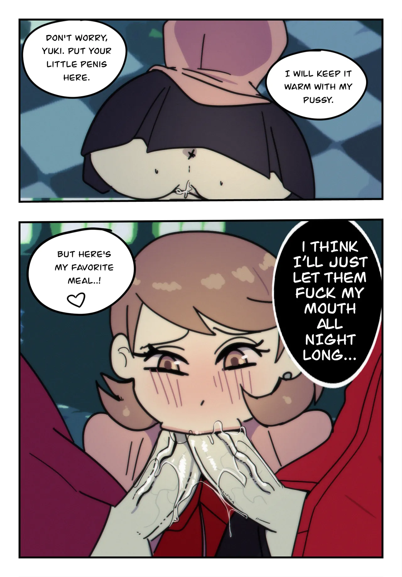 Persona 3 cuck comic page 4 full