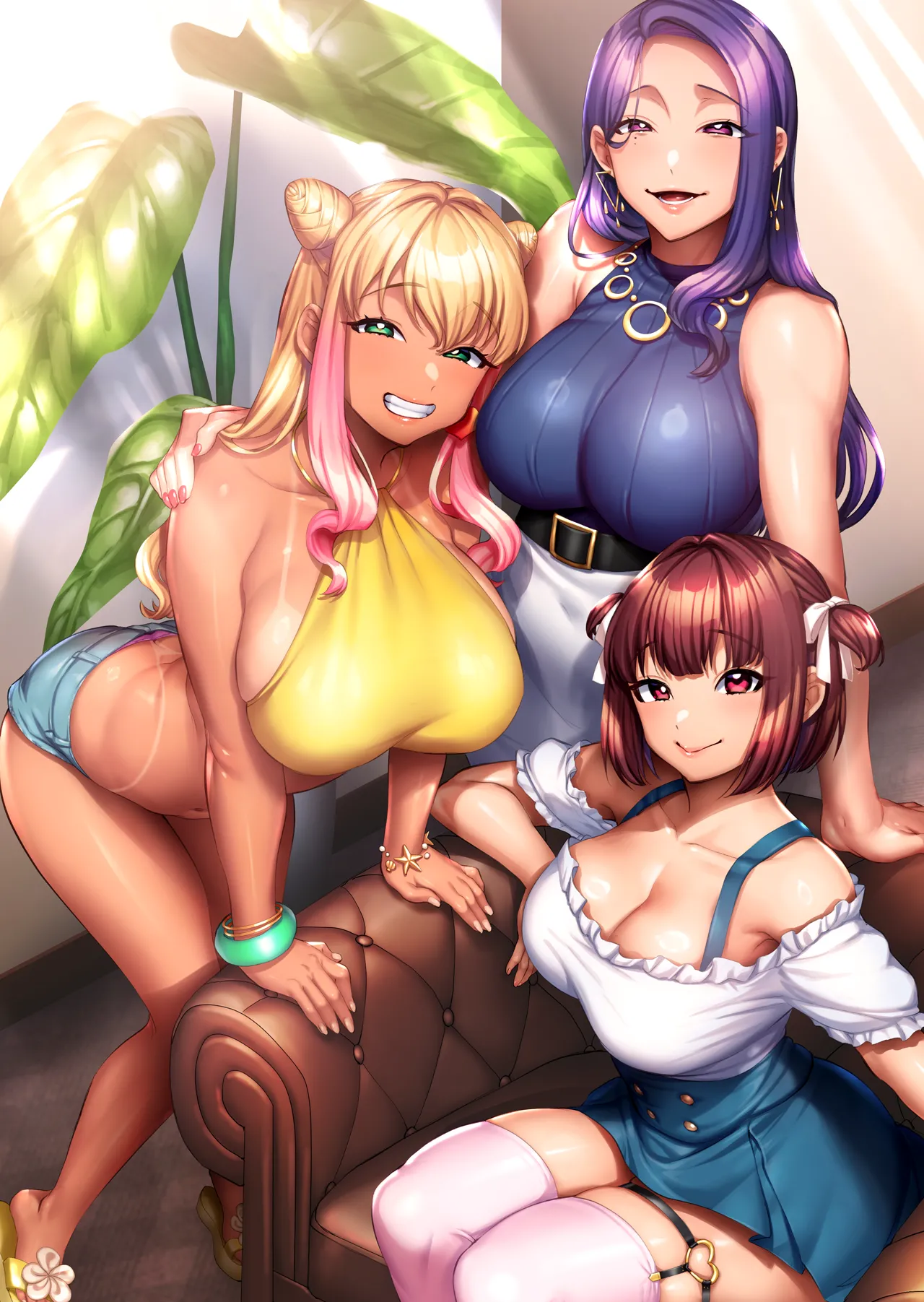 Kan'ochi x Netorare Kazoku ~Anata, Yurushite. Watakushi-tachi, Uwaki Sex ni Honki de Hamacchatta no~ page 1 full