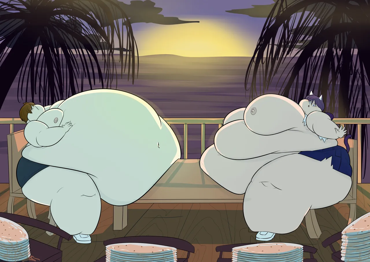 Xenon and Hieru fattening staycation page 4 full