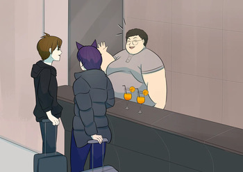 Xenon and Hieru fattening staycation cover