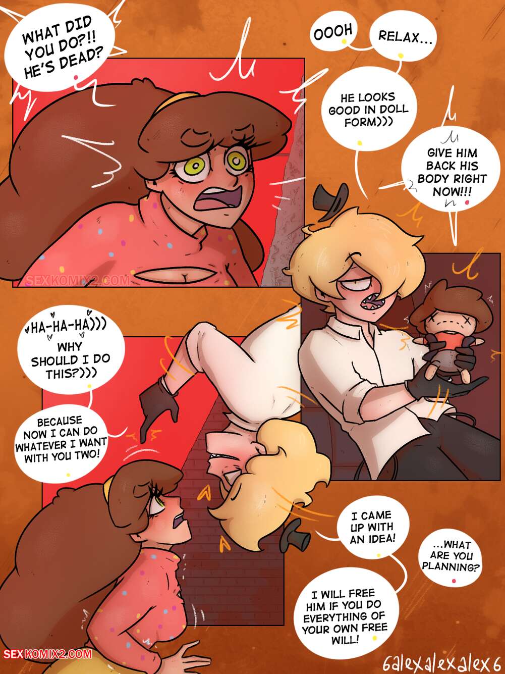 Gravity Falls. Weirdmageddon. 6alexalexalex6. sexkomix2.com page 6 full