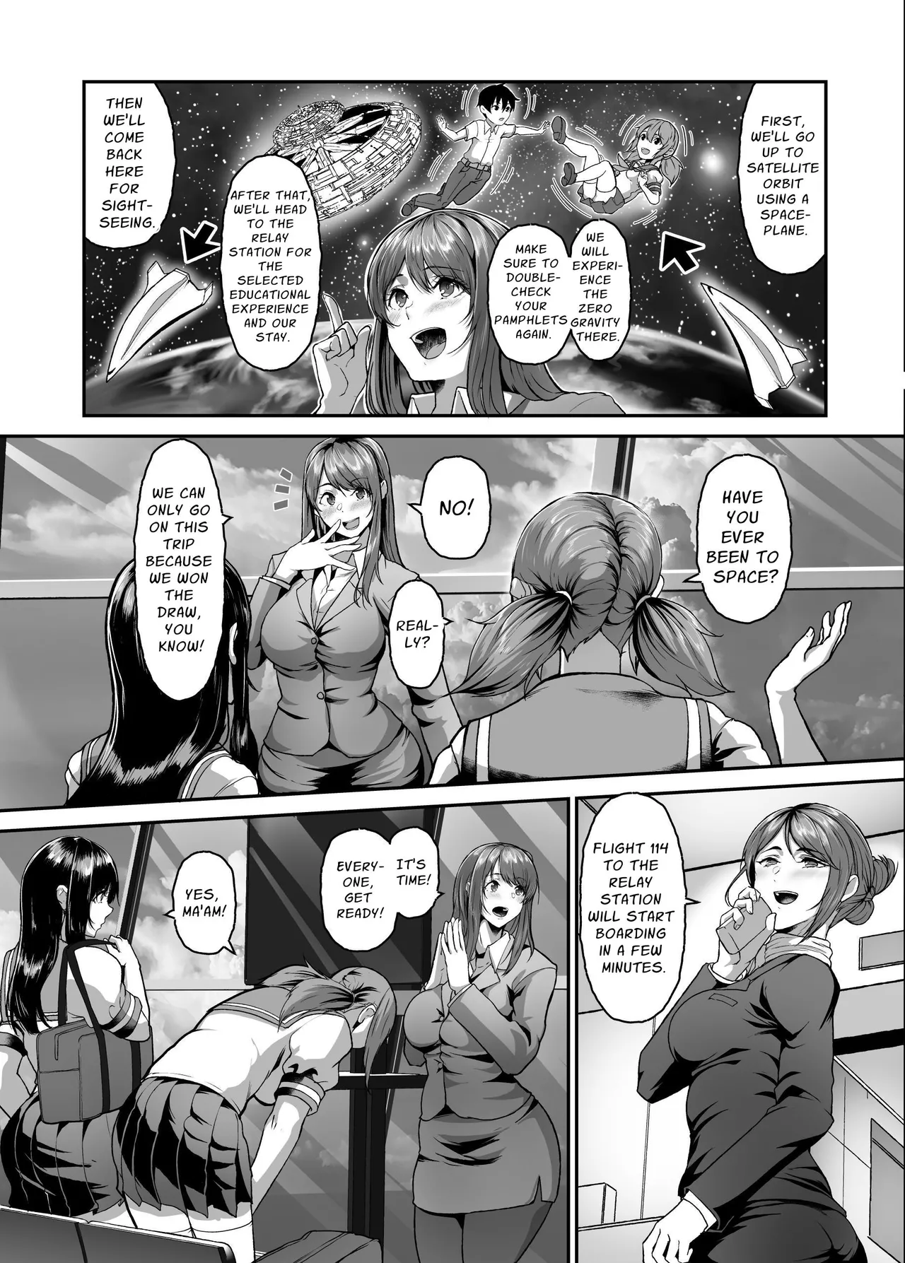Zetsumetsu Hogo Keikaku Re ~Uchuujin ni Sarawareta Watashitachi wa Ningen Bokujou de Kawarete Haramaserareru~ | Extinction Prevention Plan page 8 full