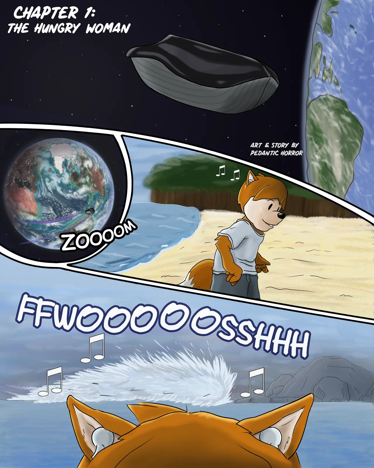 She Came From OUTER SPACE!!! CH. 1 page 2 full