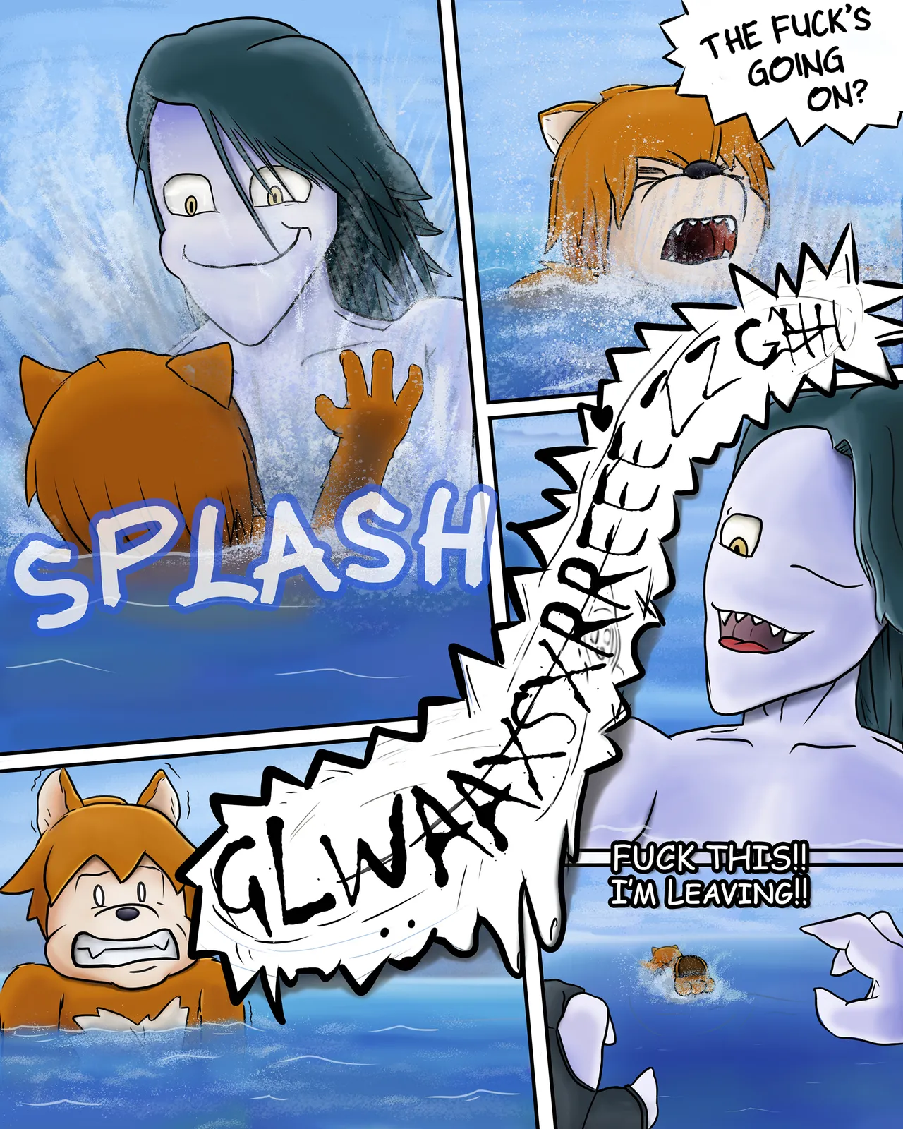 She Came From OUTER SPACE!!! CH. 1 page 6 full