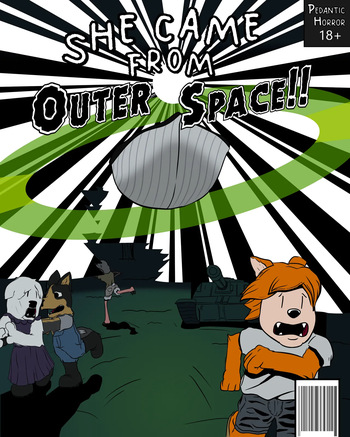 She Came From OUTER SPACE!!! CH. 1 cover