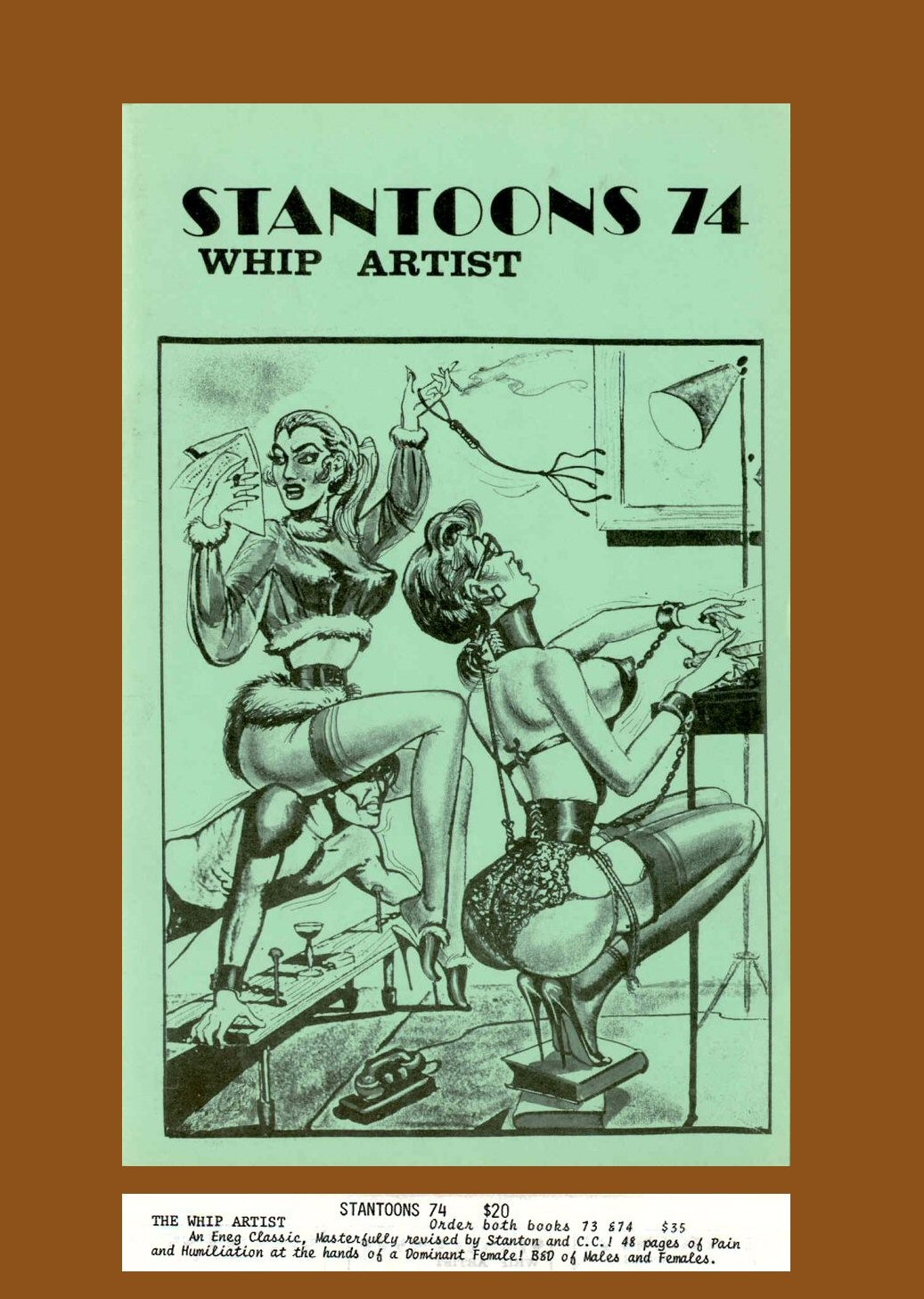 Stantoons #074 : Whip Artist - Eric Stanton &amp; C. C. &amp; Eneg page 1 full