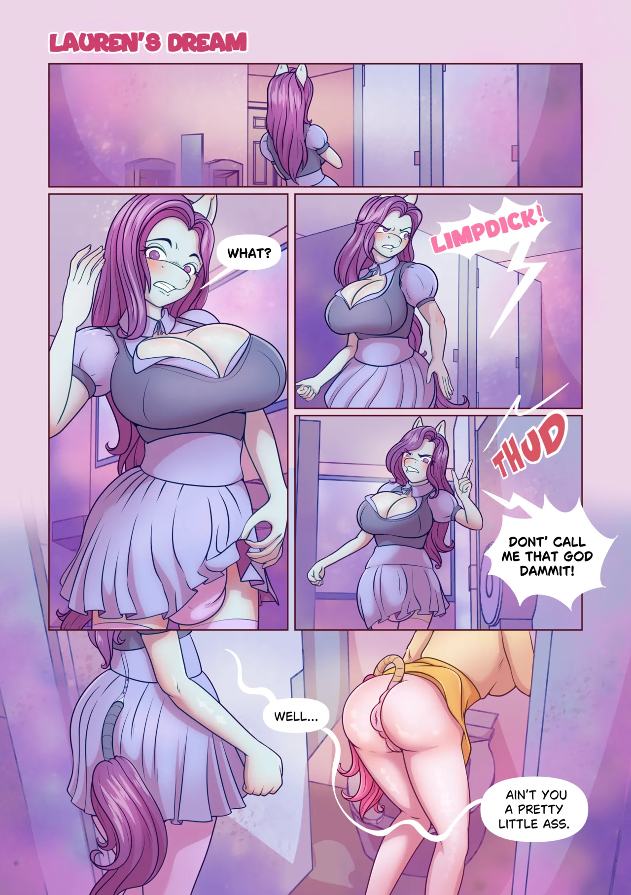 Lily Meadows: Chapter 14/2 - Lauren's Dream page 1 full