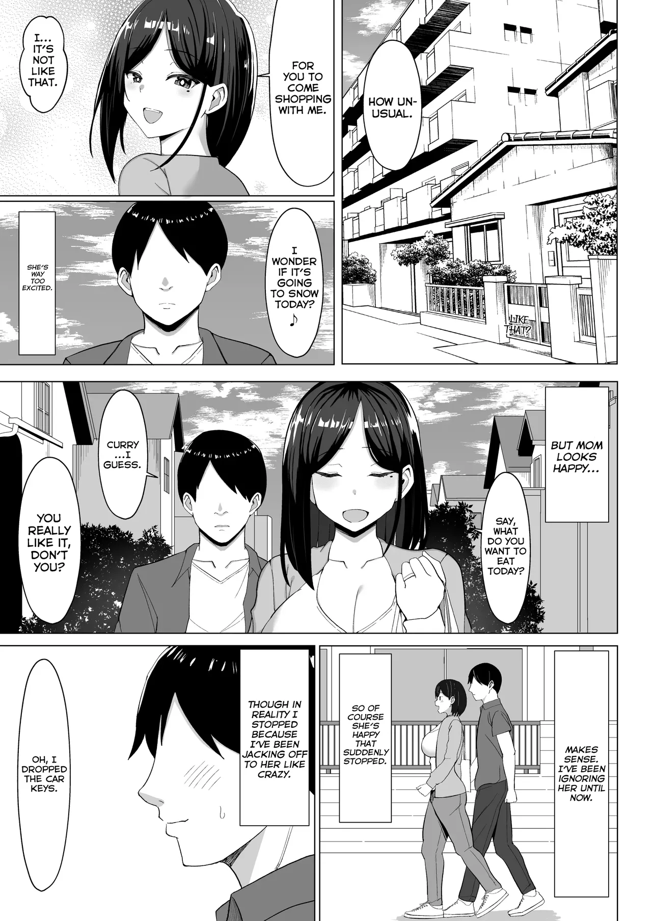 Kaa-chan to Sex Shinai to Derarenai Heya ~Kuchiurusai Haha to Hankouki no Ore~ | A Room I Can't Leave Without Having Incestuous Sex With My Mom: My Nagging Mother and Rebellious Me page 10 full