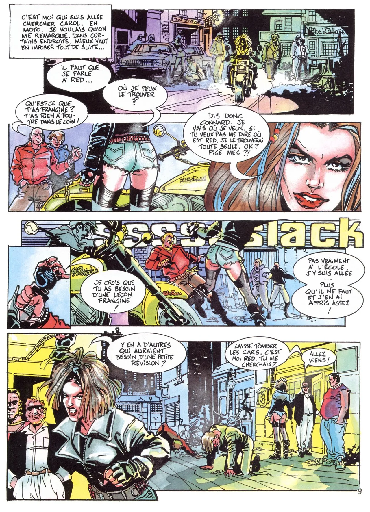 S. Cafagna &amp; Dante Tiberia - Les Night Angels #1 page 10 full