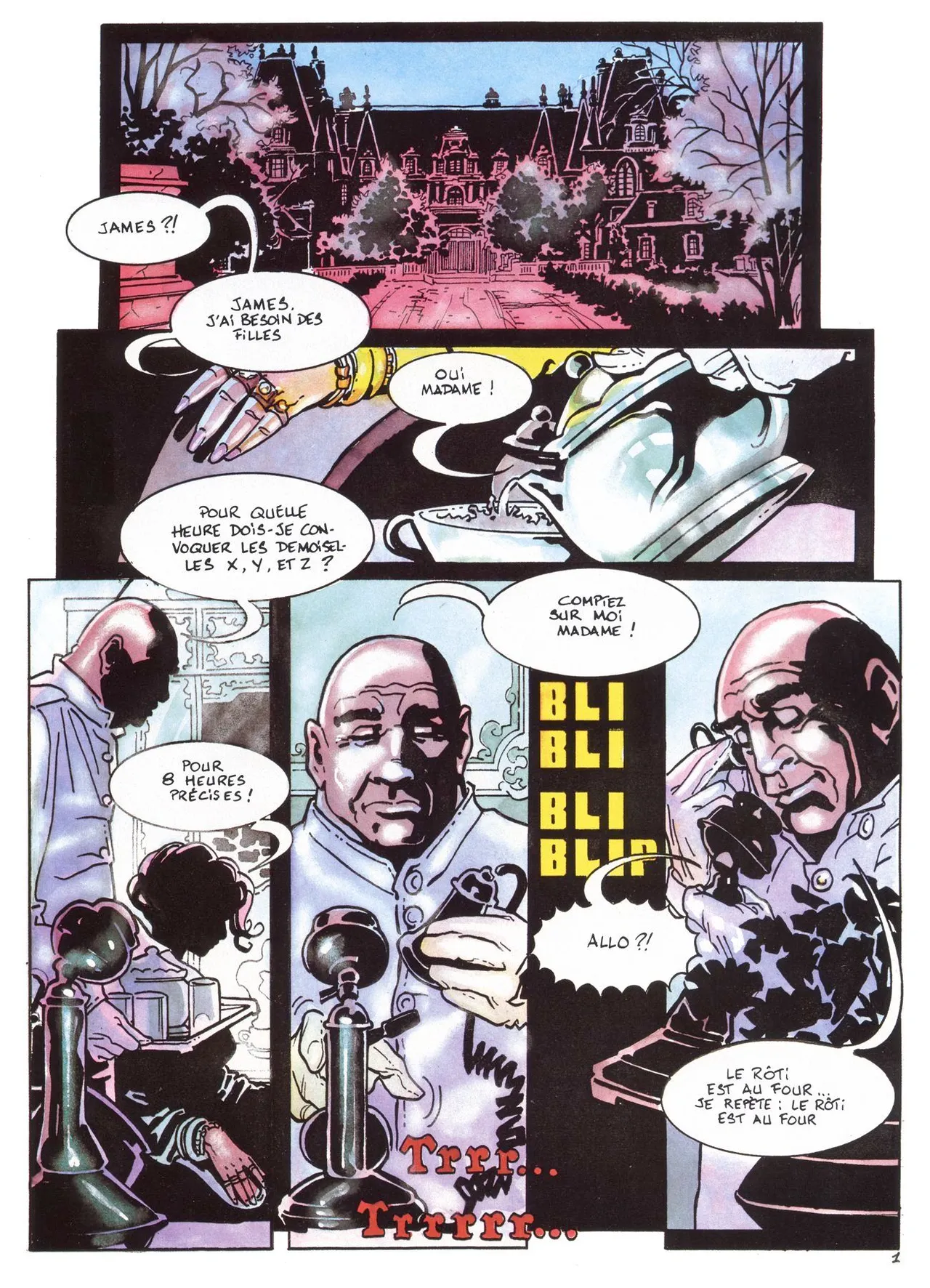 S. Cafagna &amp; Dante Tiberia - Les Night Angels #1 page 2 full