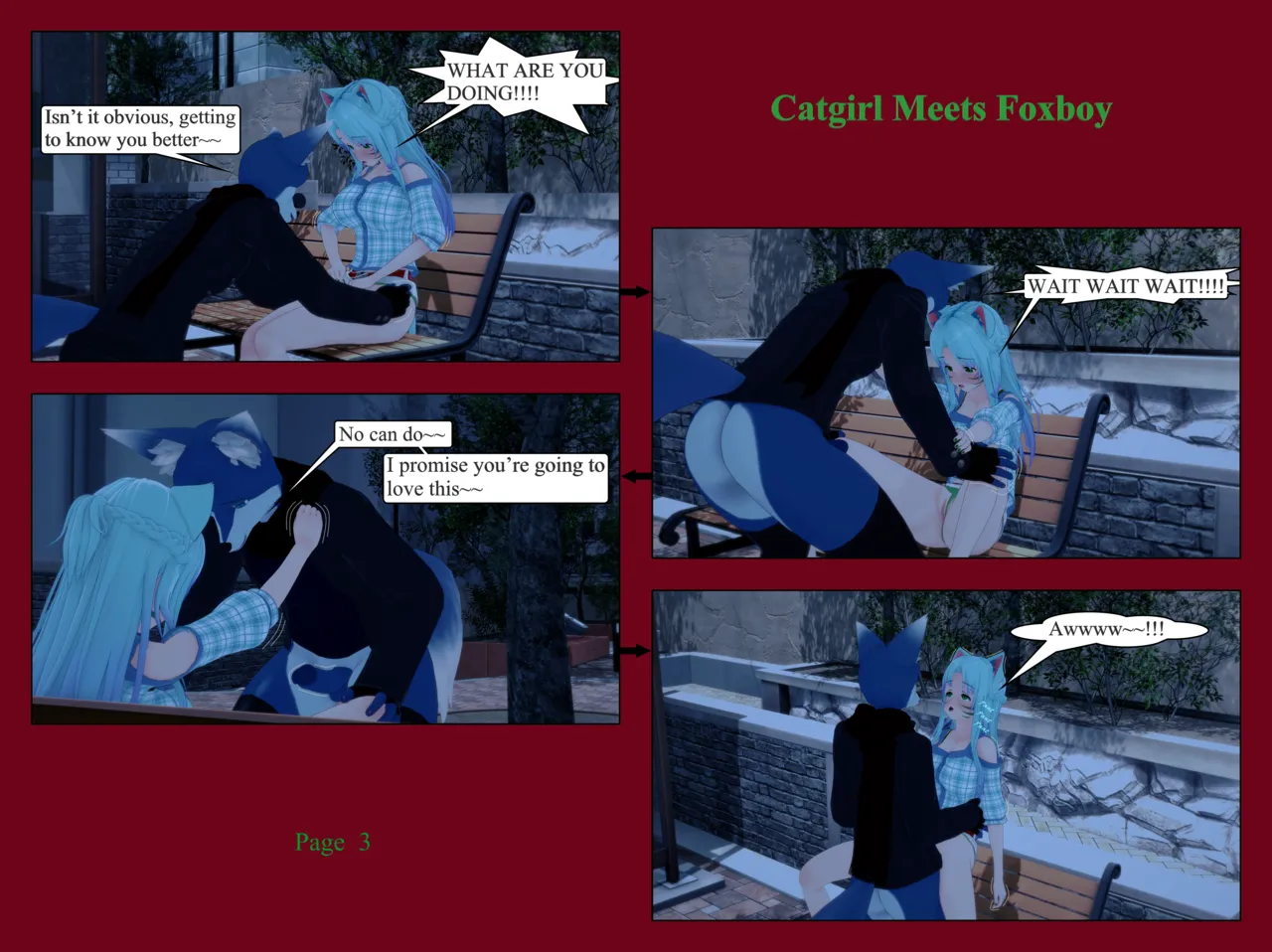 Catgirl Meats Foxboy page 3 full