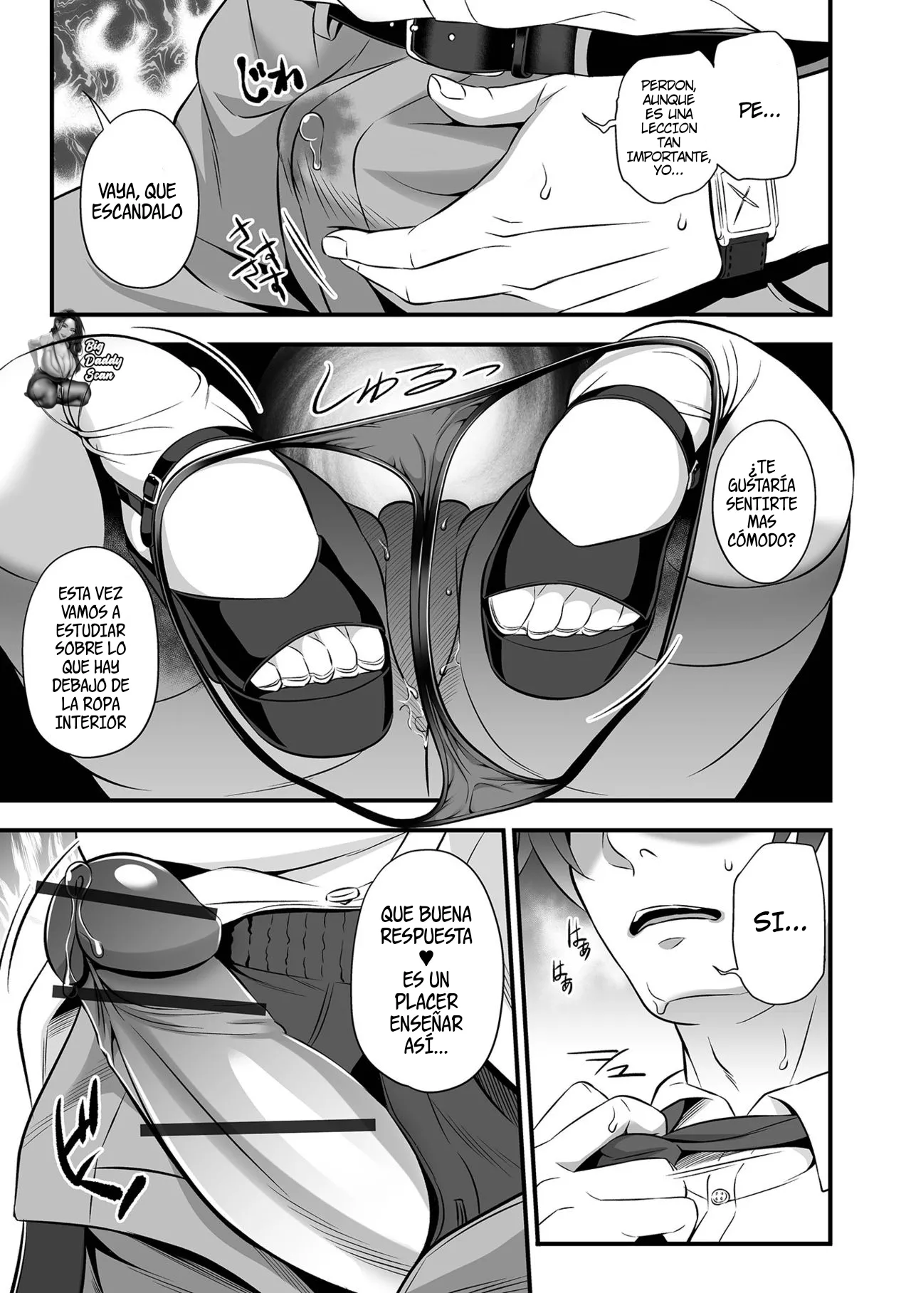 Bitch Parent ~Yuuwaku no Hogosha Mendan~｜Madre Zorra ~La tentadora entrevista entre padres y profesores~ page 7 full