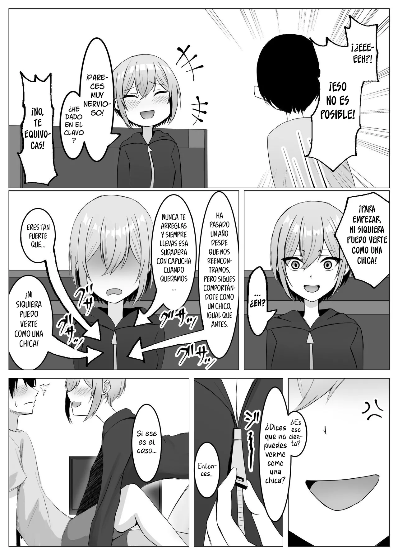 Me reuní con mi vieja amiga y crucé la línea. page 7 full