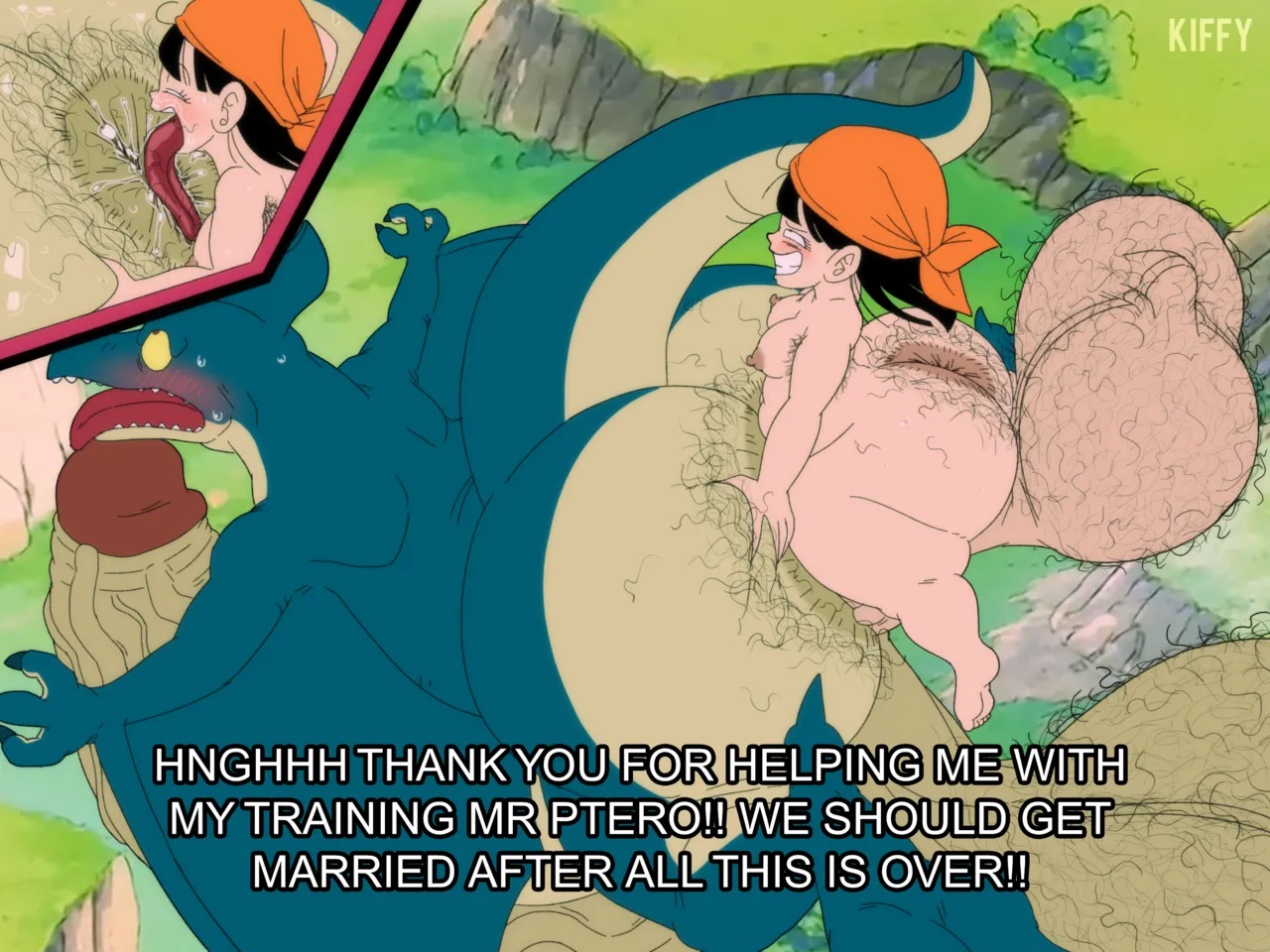 A Flying Fuck! Pan's Rigourous Training page 6 full