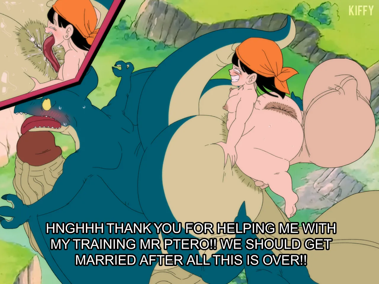 A Flying Fuck! Pan's Rigourous Training page 8 full