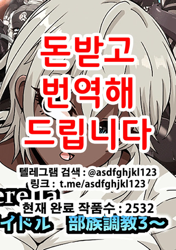 Fallen Cinderella ~Half Idol Buzokuka Choukyou 3~ | Fallen Cinderella ~혼혈 아이돌 부족화 조교 3~ cover