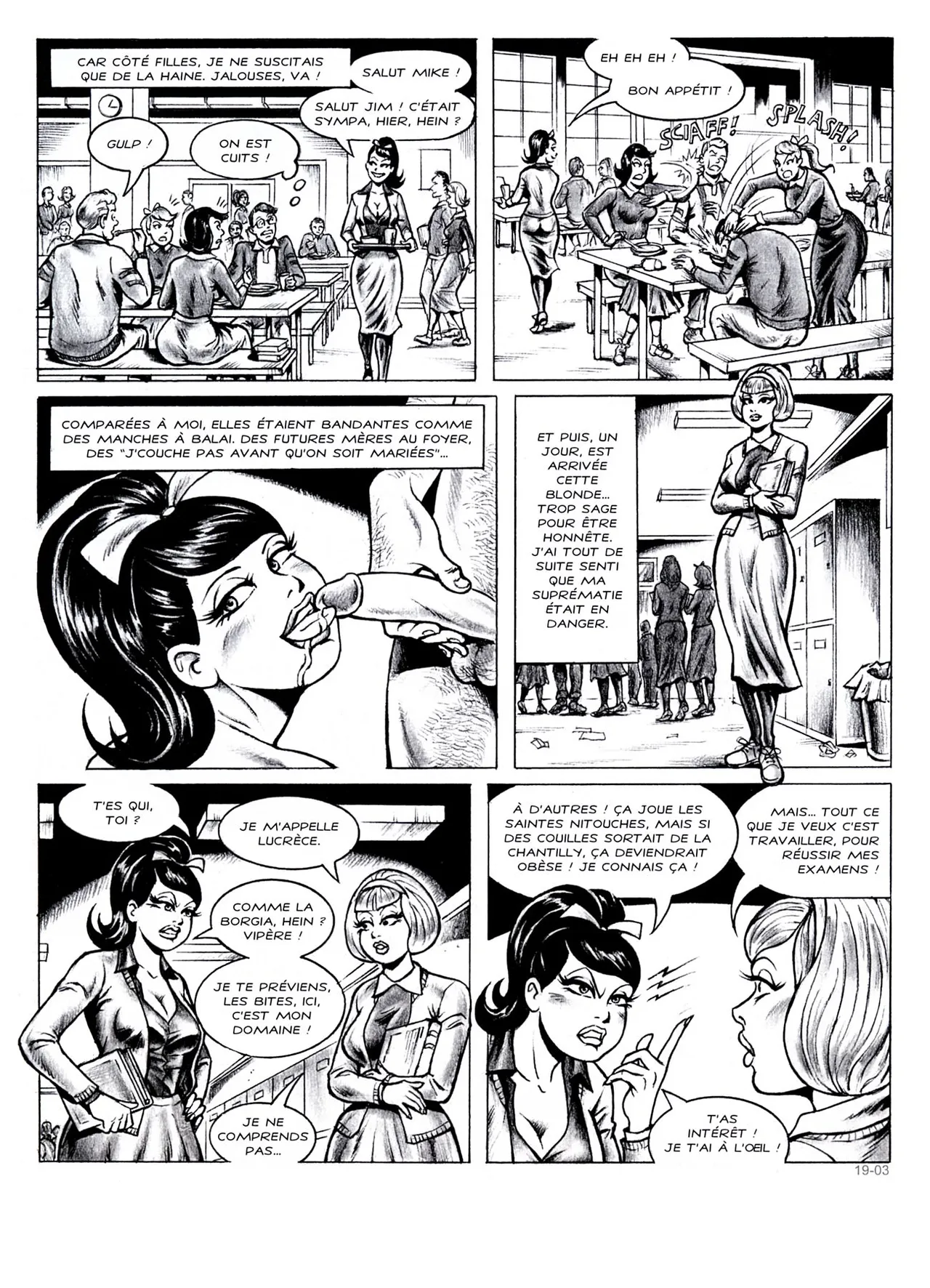 Nik Guerra &amp; Celestino Pes - Les Histoires de Magenta #19 : Comment j'ai connu Lucrèce page 4 full