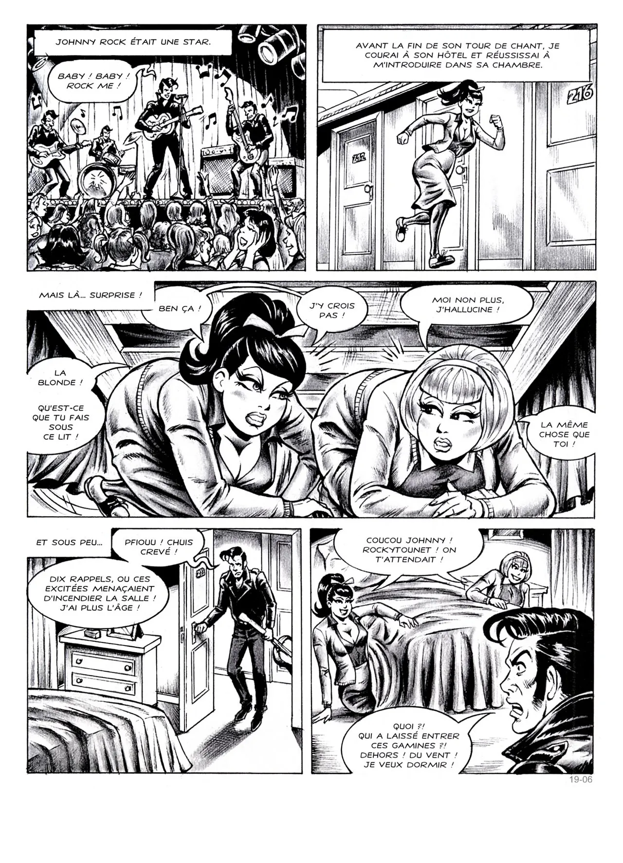 Nik Guerra &amp; Celestino Pes - Les Histoires de Magenta #19 : Comment j'ai connu Lucrèce page 7 full