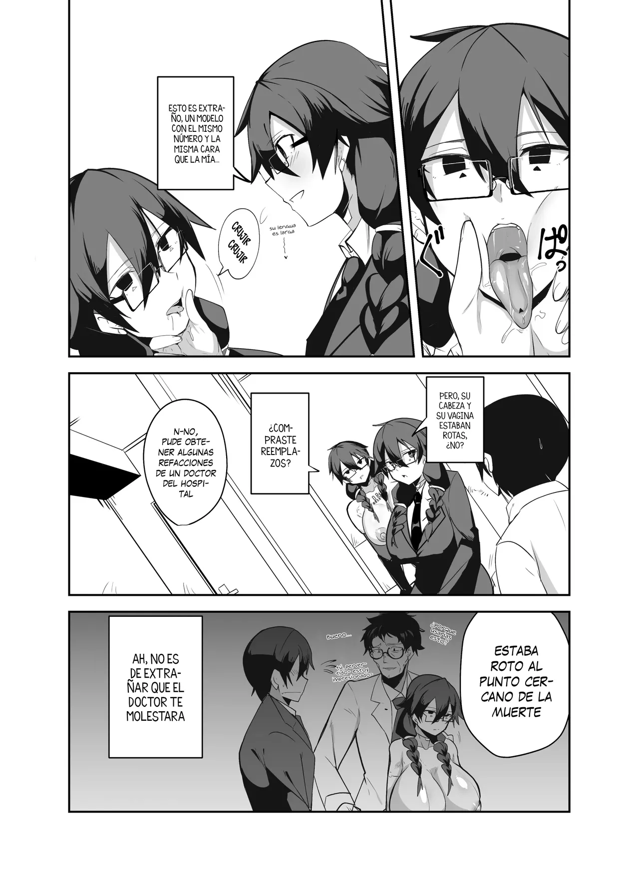 Android no Osananajimi Tachi to Chitsu Onahoecchi Suru Hanashi | Sexo con el Onahole de mis Amigas Androides de la Infancia page 7 full