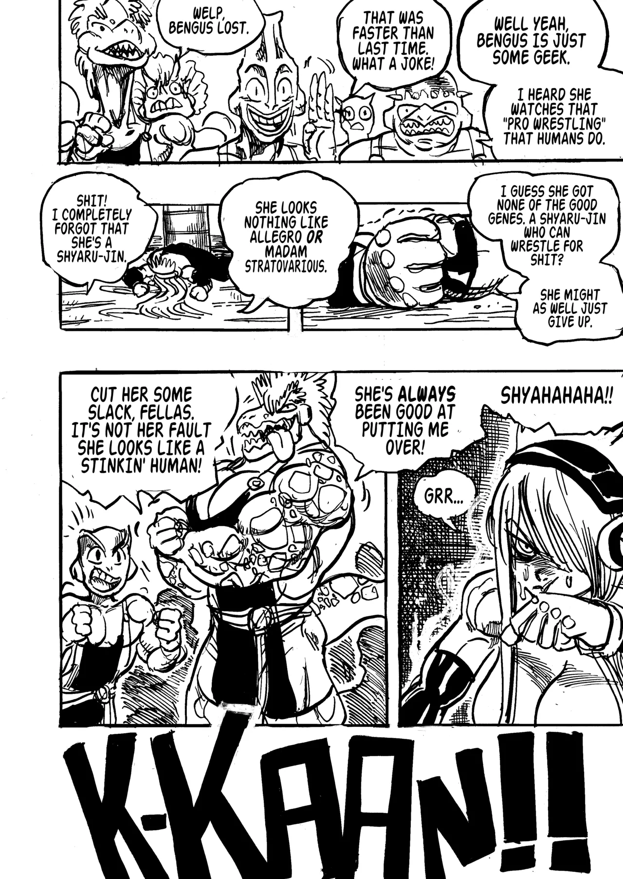 Genkai Toppa Wrestling! page 8 full
