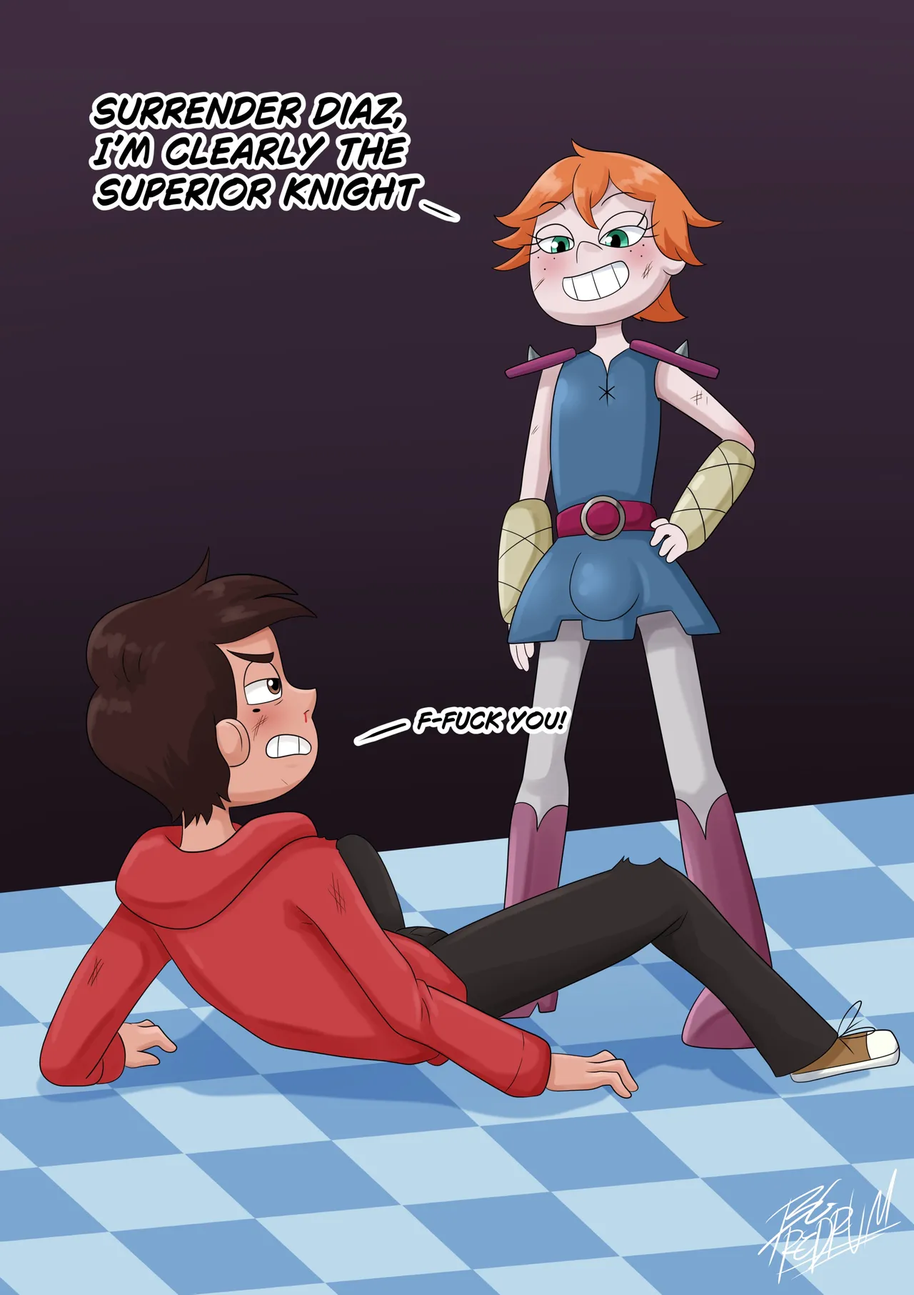 The Superior Knight page 1 full