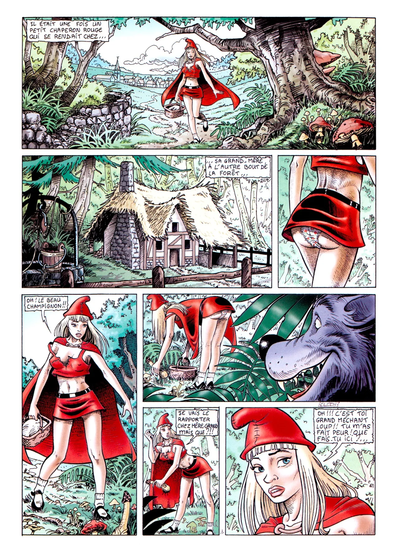 Clech - Le petit chaperon rouge page 3 full