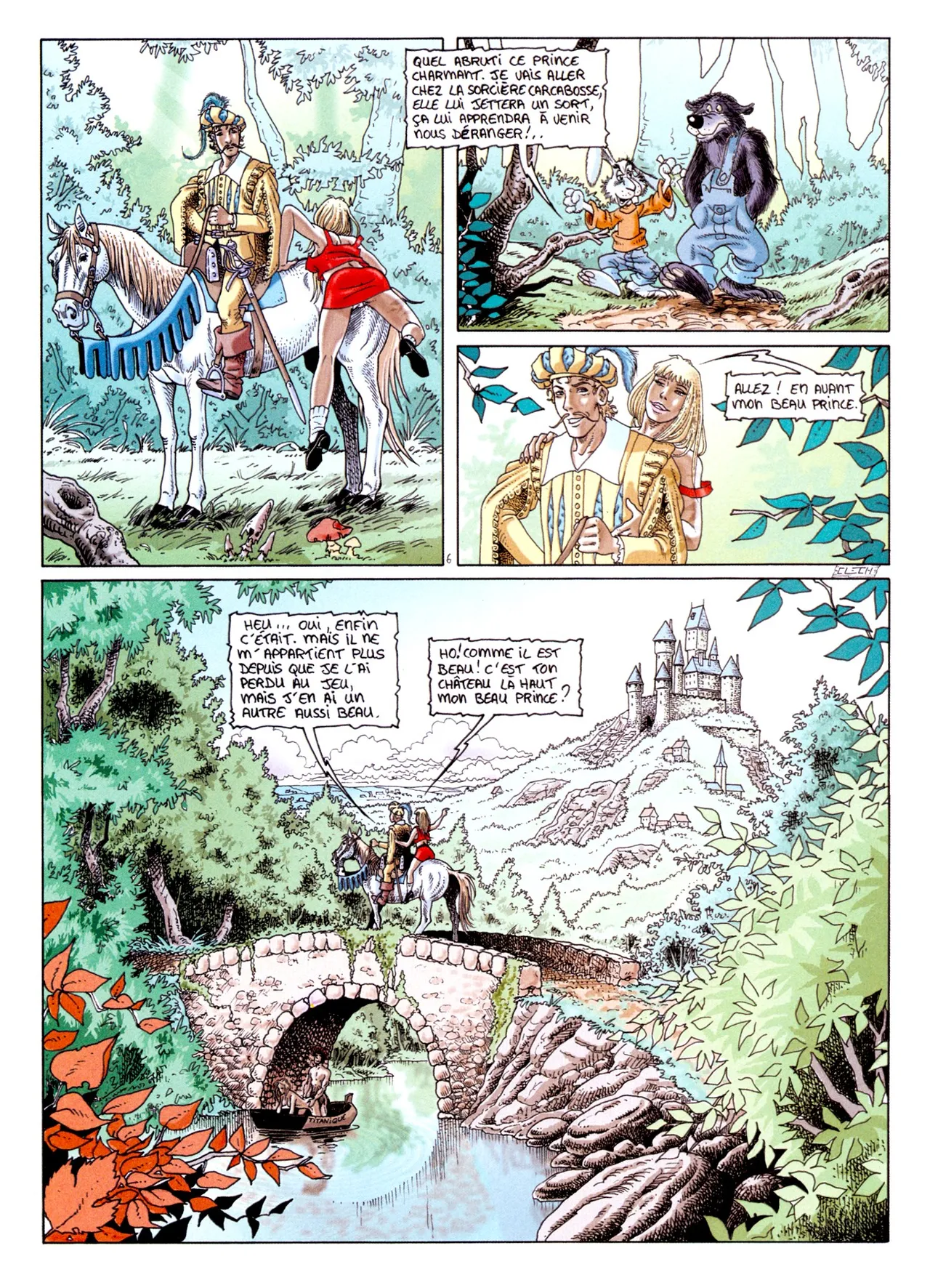 Clech - Le petit chaperon rouge page 8 full