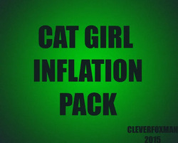 CleverFoxMan - Cat Girl Inflation Pack 1