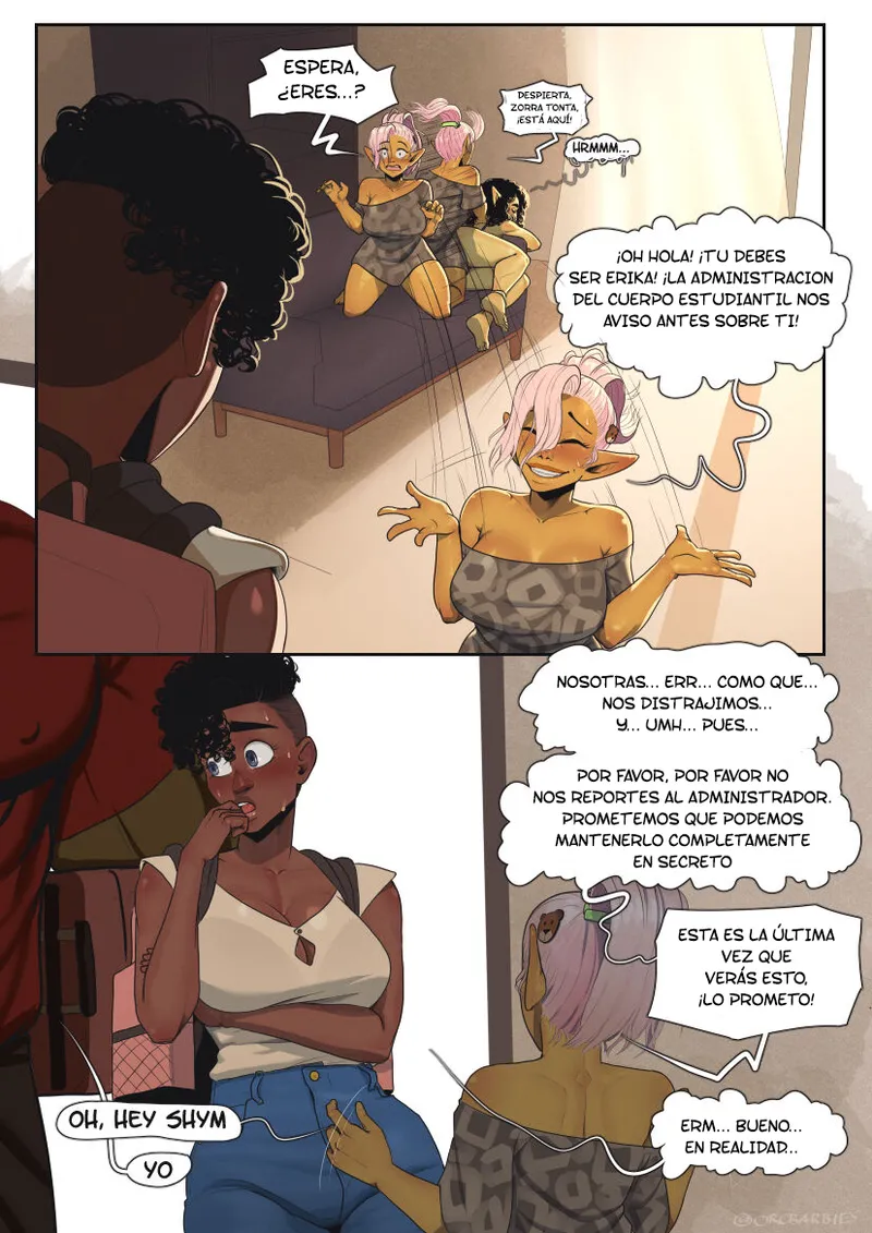 Erika's First Day page 8 full