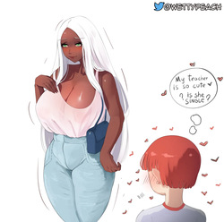 [Puri] Heloisa teacher is so cut...???