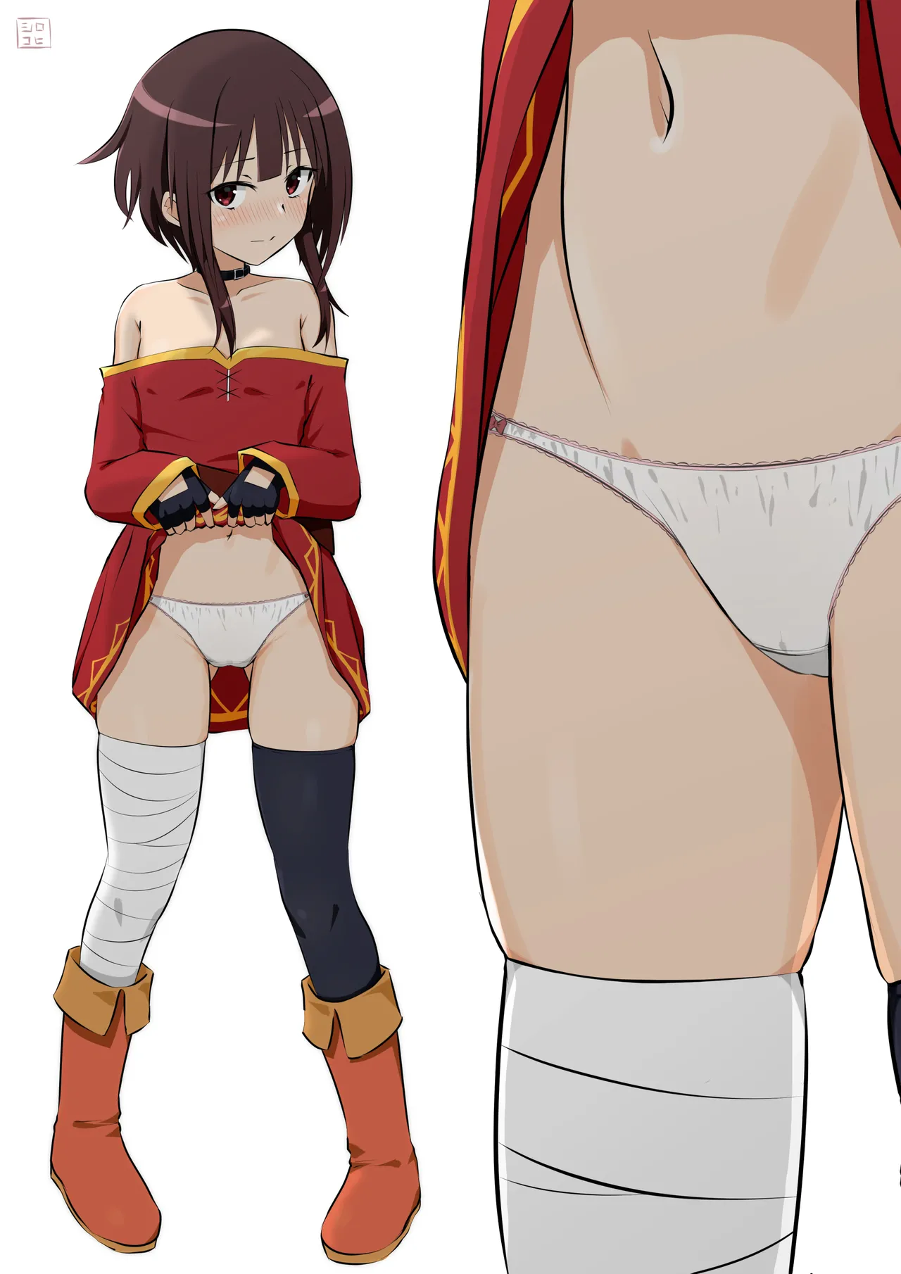 たくし上げめぐみん page 3 full