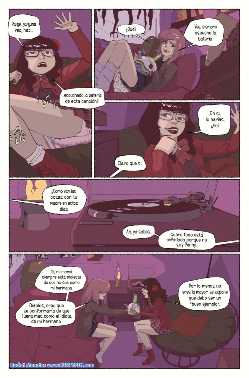 RocketManatee / Corazones de papel - COMIC ESPAÑOL page 2 full