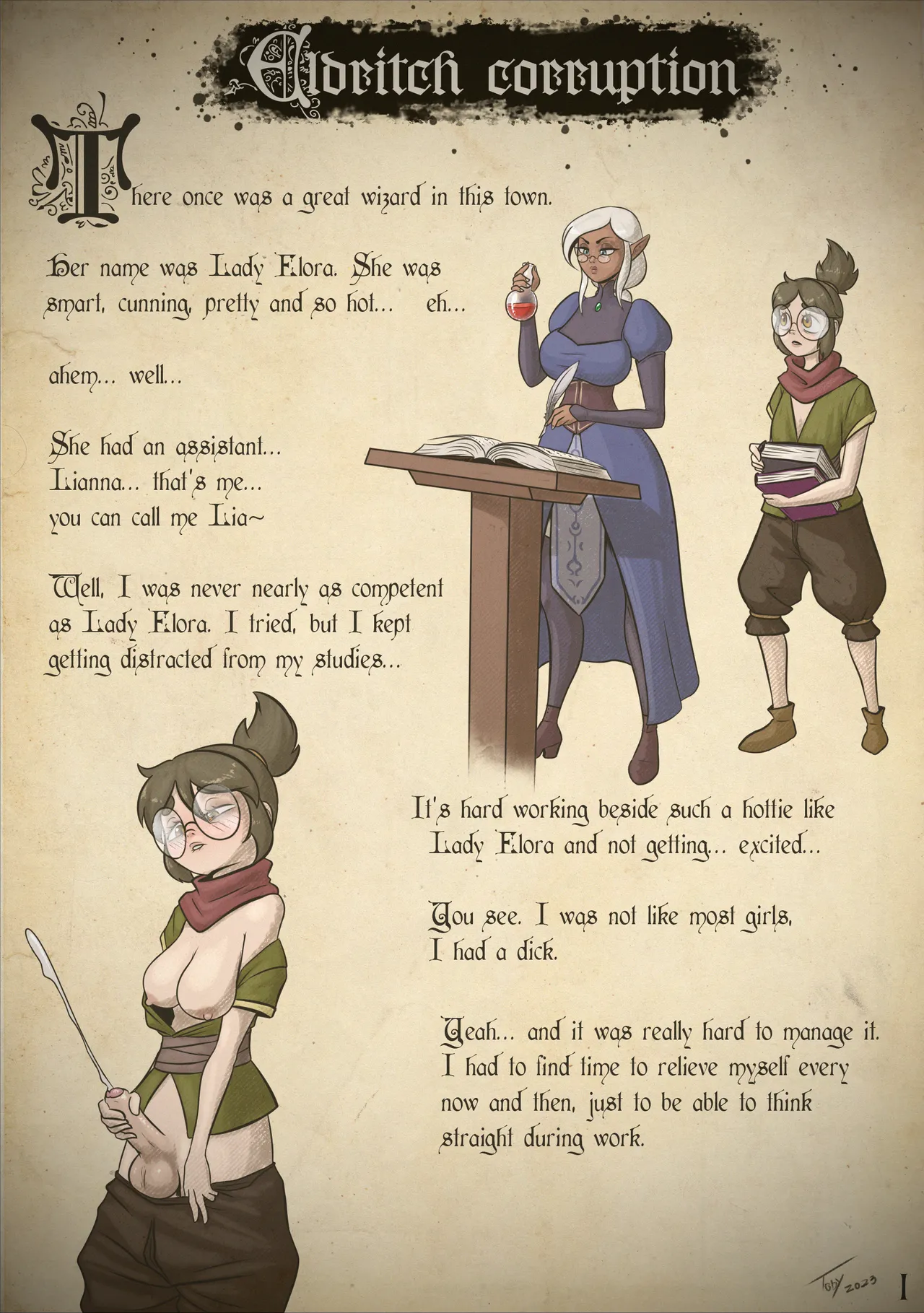 Eldritch Corruption page 1 full