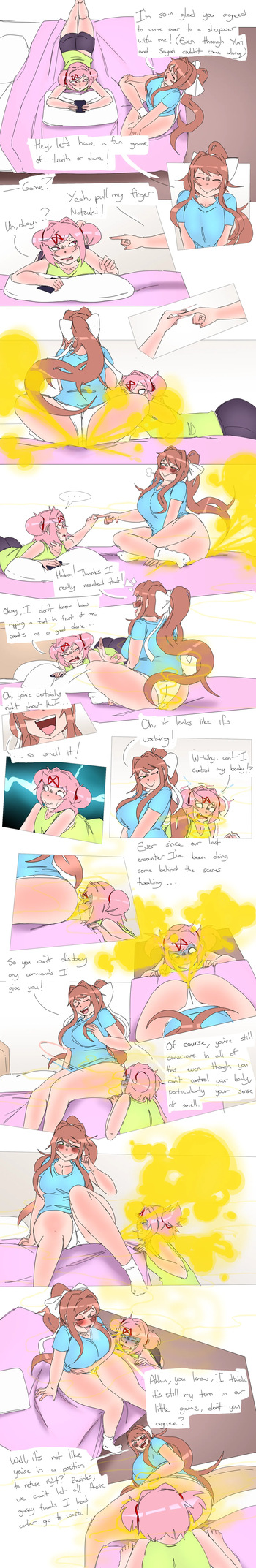 Monika's Truth or Dare Game cover