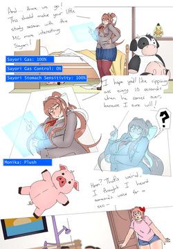 [Lazei] Sayori's Emergency Fart Cushion